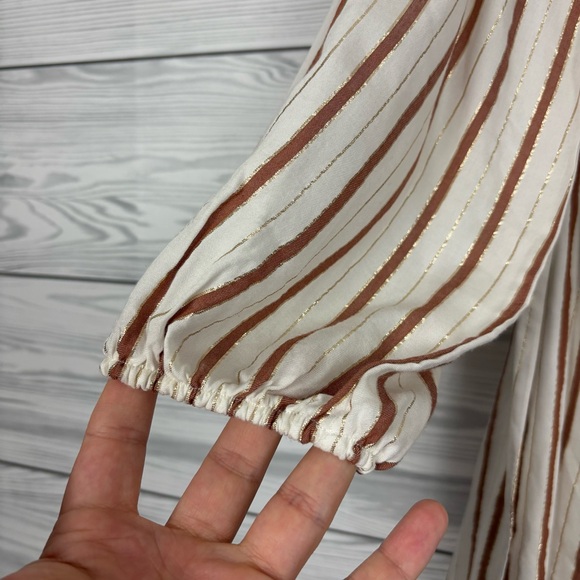 TULAROSA Revolve Blaine Stripe mini Dress size medium - Picture 3 of 8